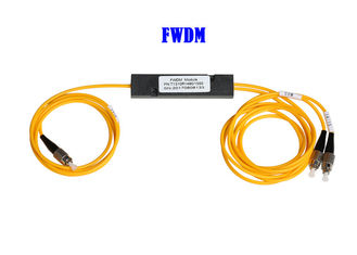 Изоляция ТВ 1*2 45dB мультиплексора FC APC T1550 разделения длины волны FWDM