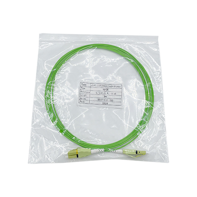 Зеленый цвет дуплекса OM5 LSZH LC UPC гибкого провода волокна KEXINT Uniboot оптически